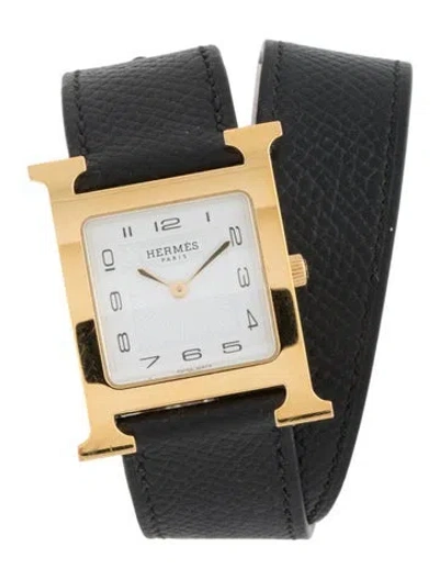 Pre-owned Hermes Heure H Watch, 26mm In Multi