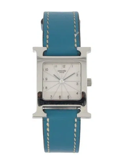 Pre-owned Hermes Heure H Watch In Multi
