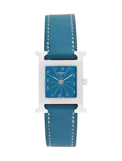 Pre-owned Hermes Heure H Watch In Multi