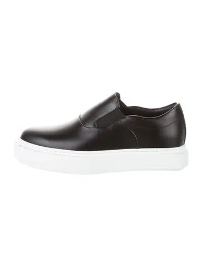 Pre-owned Hermes Hiro Sneakers In Black