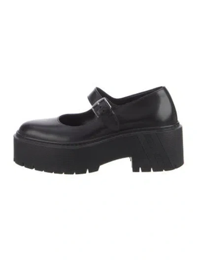Pre-owned Hermes Hoxton H Logo Pumps In Black