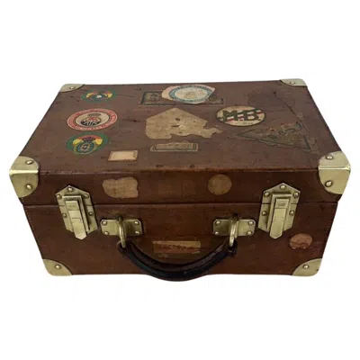 Pre-owned Hermes Hunting Case C.1930s In Brown