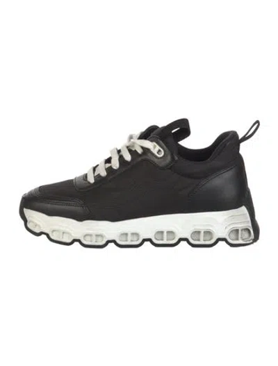 Pre-owned Hermes Impulse Athletic Sneakers In Black