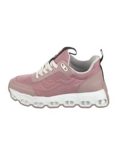 Pre-owned Hermes Impulse Athletic Sneakers In Pink