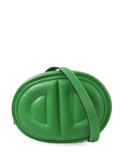 Pre-owned Hermes In The Loop Belt Bag In Green
