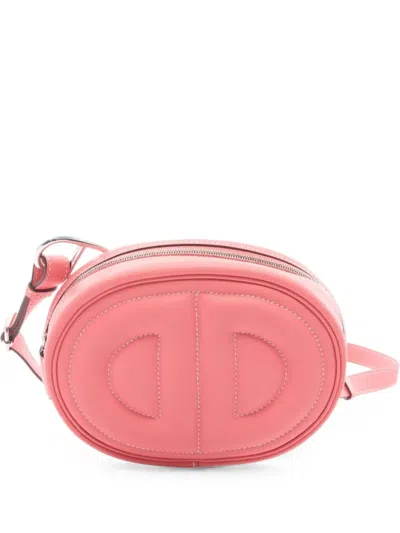 Pre-owned Hermes In The Loop Belt Bag In Pink