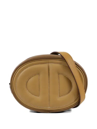 Pre-owned Hermes In The Loop Shoulder Bag In Neutral