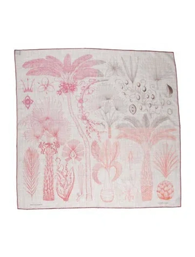 Pre-owned Hermes Index Palmarum Cashmere Scarf W/ Tags