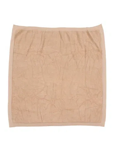 Pre-owned Hermes Babies' Infants' Cotton Towel In Neutrals