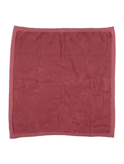 Pre-owned Hermes Babies' Infants' Cotton Towel In Pink