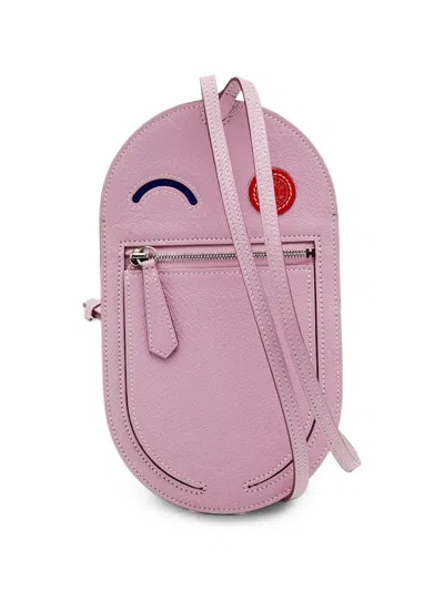 Pre-owned Hermes In-the-loop Phone To Go Wink Gm Phone Case In Pink