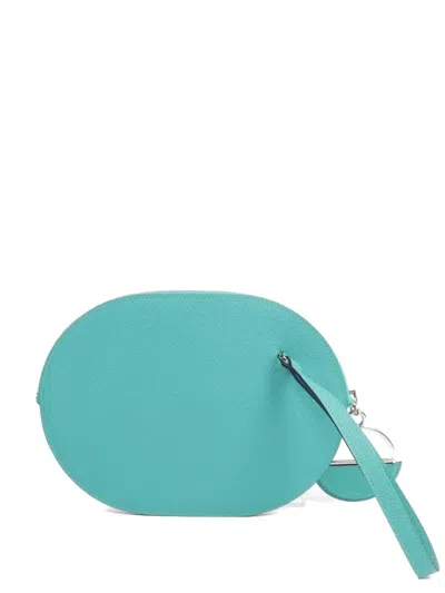 Pre-owned Hermes In-the-loop To Go Clutch Bag In Green
