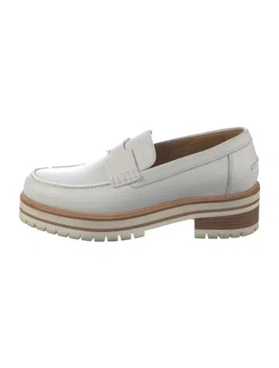 Pre-owned Hermes Ivy Leather Pumps In White