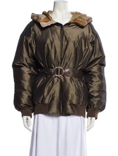 Pre-owned Hermes Jacket In Green