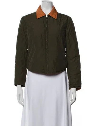 Pre-owned Hermes Jacket In Green