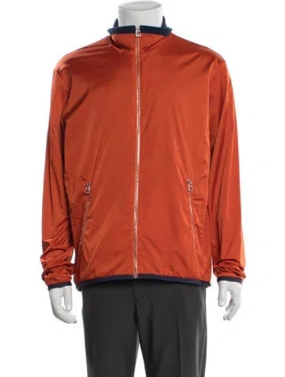 Pre-owned Hermes Jacket In Orange