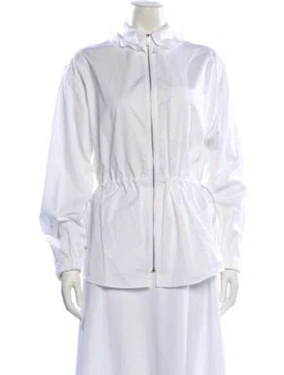 Pre-owned Hermes Jacket In White