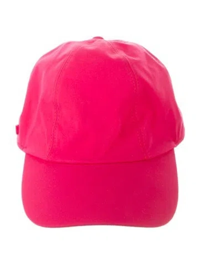 Pre-owned Hermes Jersey Serena Cap In Pink