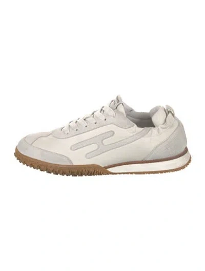 Pre-owned Hermes Jet Athletic Sneakers In White
