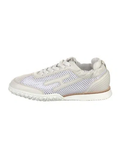 Pre-owned Hermes Jet Athletic Sneakers In White