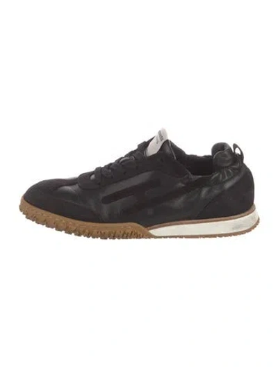 Pre-owned Hermes Jet Sneakers In Black
