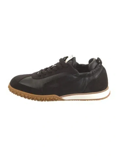 Pre-owned Hermes Jet Sneakers W/ Tags In Black