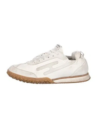 Pre-owned Hermes Jet Sneakers In White