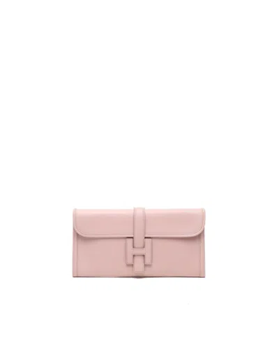 Hermes Hermès Jige Elan 29 Clutch Bag In Pink