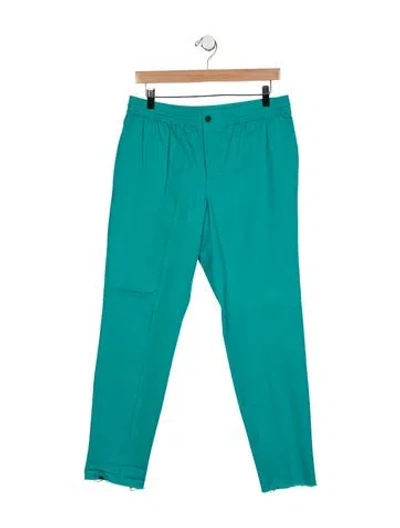 Pre-owned Hermes Joggers In Blue