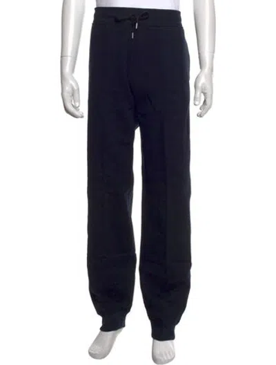 Pre-owned Hermes Joggers In Blue