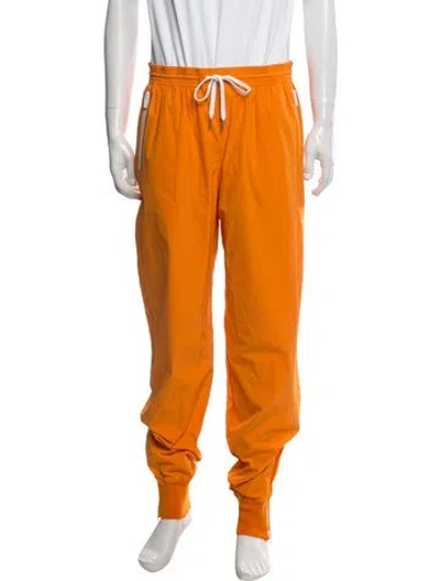 Pre-owned Hermes Joggers In Orange