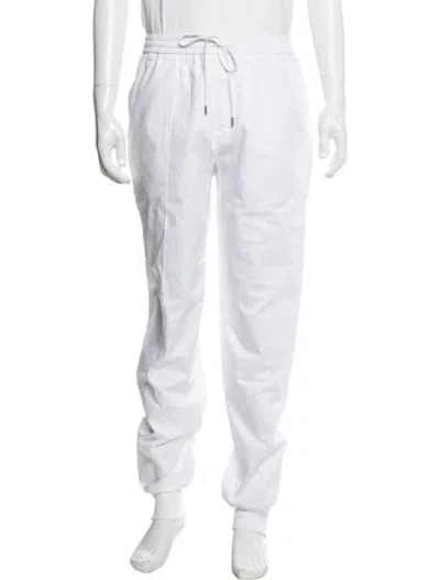 Pre-owned Hermes Joggers In White