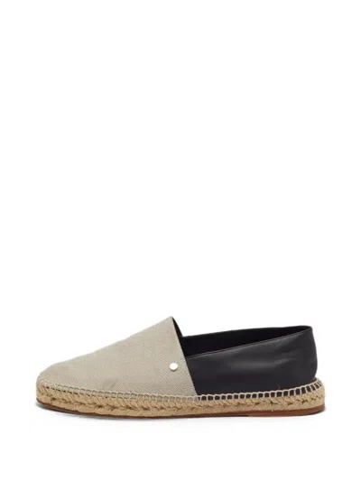Pre-owned Hermes Joven Slip-on Espadrilles In Neutrals