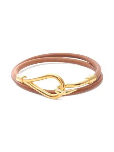 Pre-owned Hermes Jumbo Bracelet In Brown