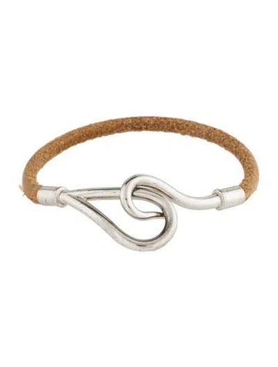 Pre-owned Hermes Jumbo Bracelet In Brown