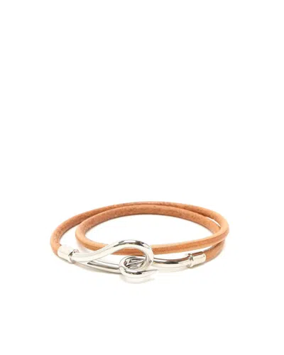 Hermes Hermès Jumbo Double Bracelet In Brown