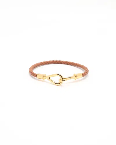 Pre-owned Hermes Hermès Jumbo H Bracelet In Multi