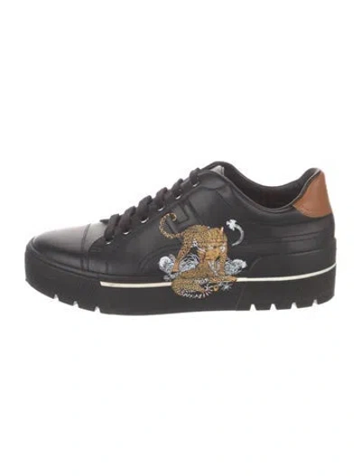 Pre-owned Hermes Jungle Love Voltage Sneakers In Black