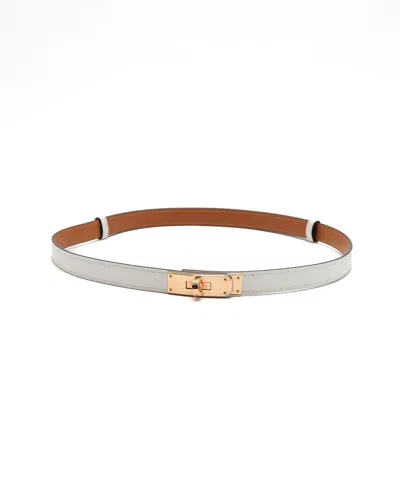 Pre-owned Hermes Hermès Kelly 18 Belt In Multi