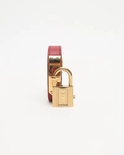Pre-owned Hermes Hermès Kelly 20mm Ref Ke1.201 Watch