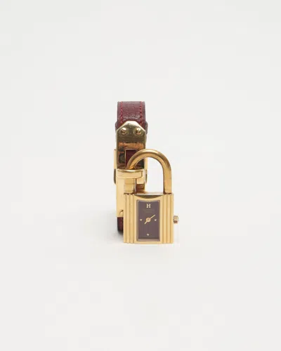 Pre-owned Hermes Hermès Kelly 20mm Ref Ke1.201 Watch