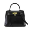 HERMES KELLY 28 LEATHER SHOPPER BAG (PRE-OWNED)