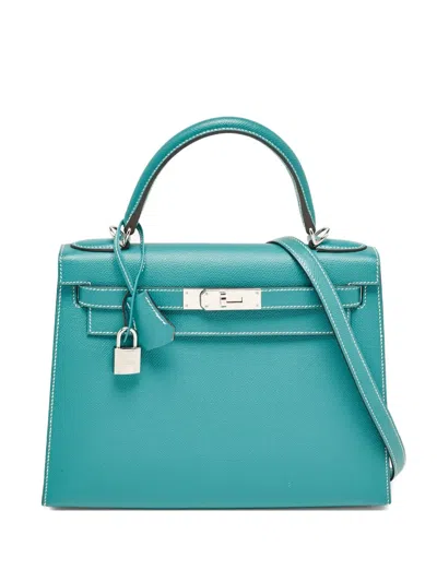 Pre-owned Hermes Kelly 28 Sellier Epsom Leather Tote Bag