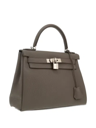 Pre-owned Hermes Kelly 28 Sellier Two-way Handbag
