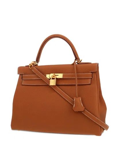 Pre-owned Hermes Kelly 32 Handbag