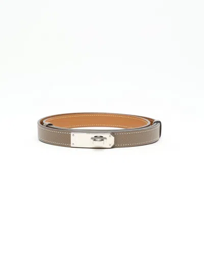 Pre-owned Hermes Hermès Kelly Belt Y