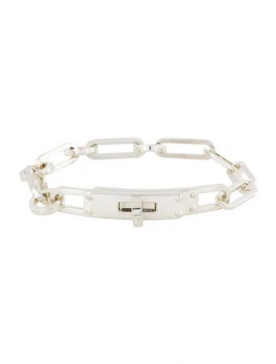 Pre-owned Hermes Kelly Chaine Bracelet, 6" In Multi