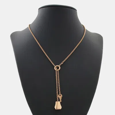 Pre-owned Hermes Hermès Kelly Cloche Necklace In Multicolor