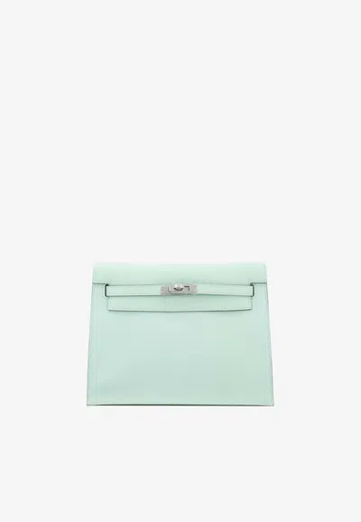 Hermes Kelly Danse In Vert Peppermint Swift With Palladium Hardware