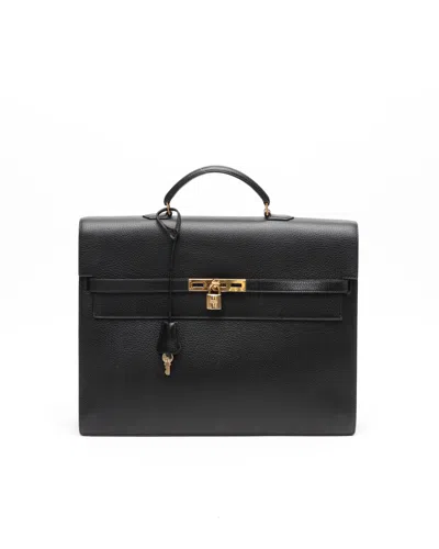 Pre-owned Hermes Hermès Kelly Depeche Ardennes 38 Business Bag